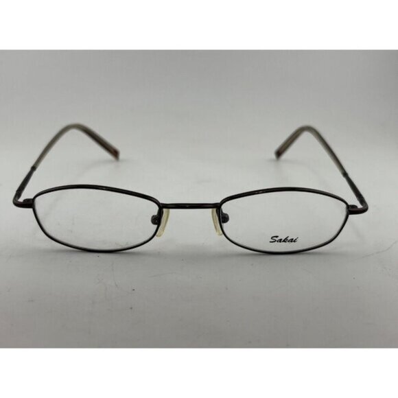 SAKAI Eyewear - 2292 / 12 46-19-135 COL.05 Metal Wire Eyeglass Frames - Picture 2 of 7